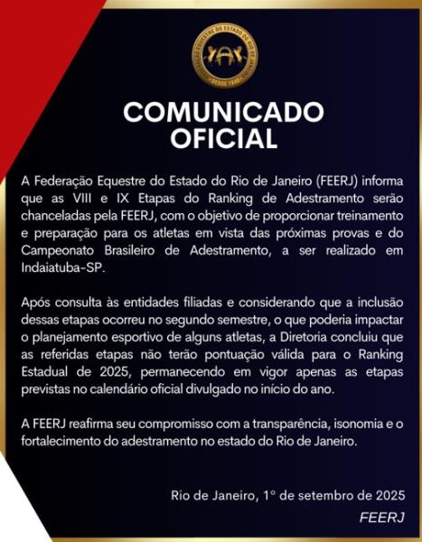 COMUNICADO