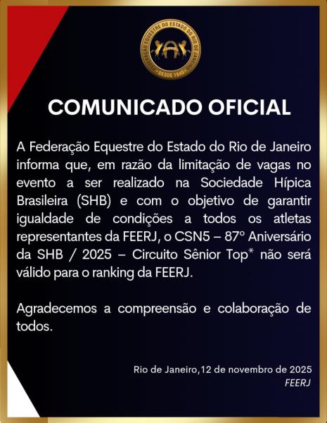 COMUNICADO