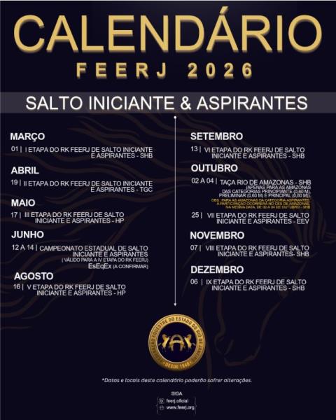 CALEND�RIO SALTO IN