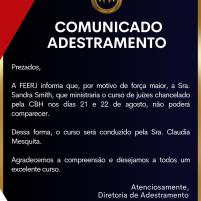 COMUNICADO CURSO DE